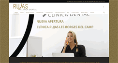 Desktop Screenshot of clinicadentalrujas.com